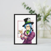 Mad Hatter Briefkaart (Staand voorkant)