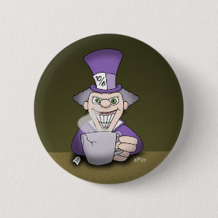 Mad Hatter Button