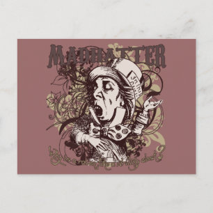 Mad Hatter Carnivale Style Briefkaart