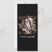 Mad Hatter Carnivale Style Kaart (Achterkant)