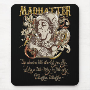 Mad Hatter Carnivale Style (met gedicht) Muismat