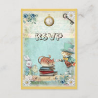 Mad Hatter & Cat RSVP Breng een Baby shower uit he