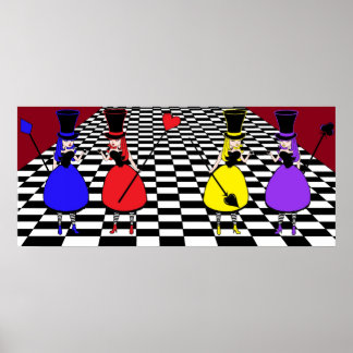 Mad Hatter-dames in Waiting Poster