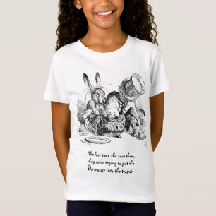 Mad Hatter, Dormouse en March Hare T-shirt