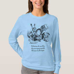 Mad Hatter, Dormouse en March Hare T-shirt