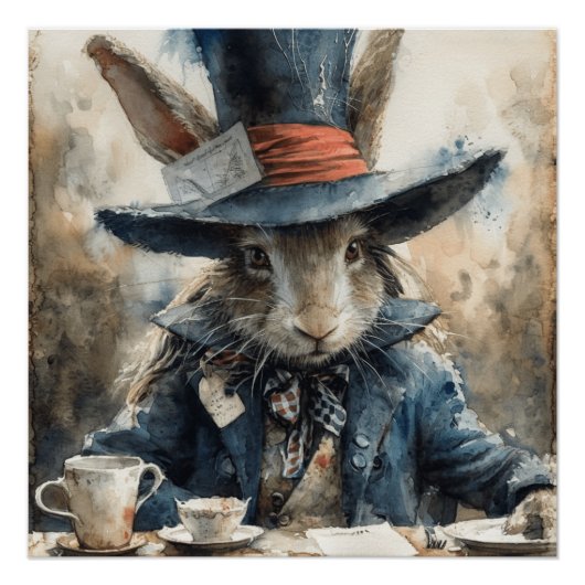 Mad Hatter: Excentrieke betovering Perfect Poster (Voorkant)