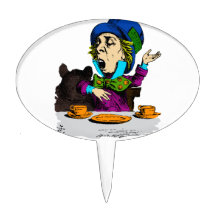 Mad Hatter in Tea van Alice in Wonderland