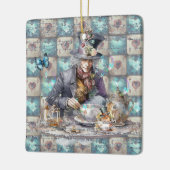 Mad Hatter Keramisch Ornament (Links)