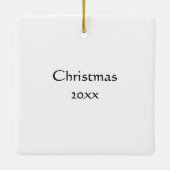 Mad Hatter Keramisch Ornament (Achterkant)