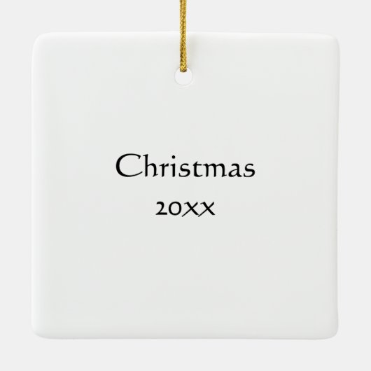 Mad Hatter Keramisch Ornament (Achterkant)