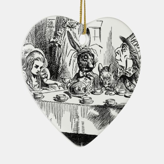 Mad Hatter Keramisch Ornament (Rechts)