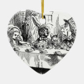 Mad Hatter Keramisch Ornament (Voorkant)