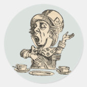  mad hatter label sticker seal (Voorkant)