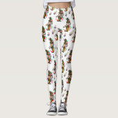 Mad Hatter Leggings, Alice's Adventures Wonderland Leggings (Voorkant)