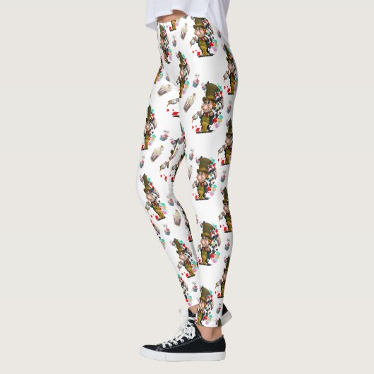 Mad Hatter Leggings, Alice's Adventures Wonderland Leggings (Links)