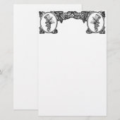 Mad Hatter  Lijst Briefpapier (Voorkant / Achterkant)