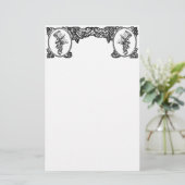 Mad Hatter  Lijst Briefpapier (Staand voorkant)