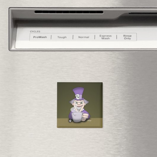 Mad Hatter Magnet (Insitu (Vaatwasser))