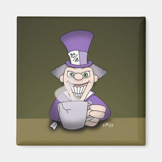 Mad Hatter Magnet (Voorkant)