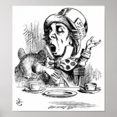 Mad Hatter met Dormouse Poster (Voorkant)