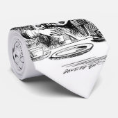 Mad Hatter met Dormouse Stropdas (Opgerold)