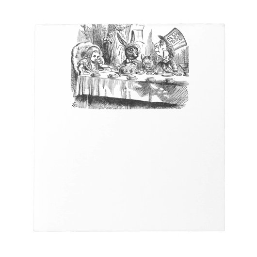 Mad Hatter Notitieblok (Voorkant)