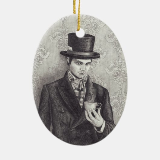 Mad Hatter - Ornament (Achterkant)
