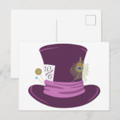 Mad Hatter Pet Briefkaart (Voorkant / Achterkant)