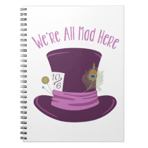 Mad Hatter Pet Notitieboek