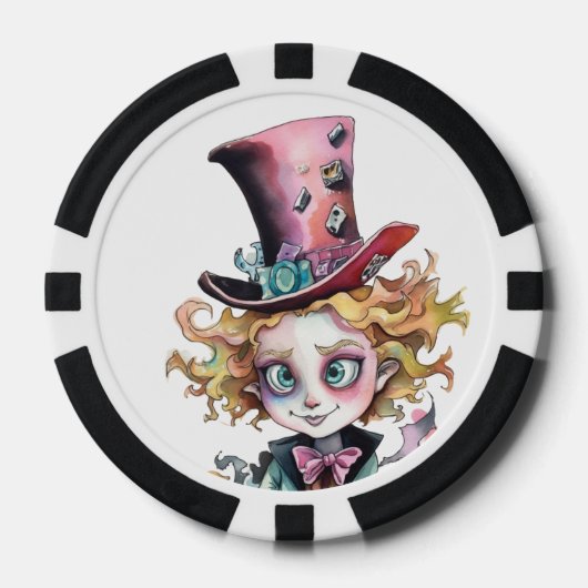 Mad Hatter Poker Chips (Voorkant)