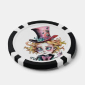 Mad Hatter Poker Chips (Enkel)