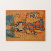 Mad Hatter Portrait Legpuzzel (Horizontaal)