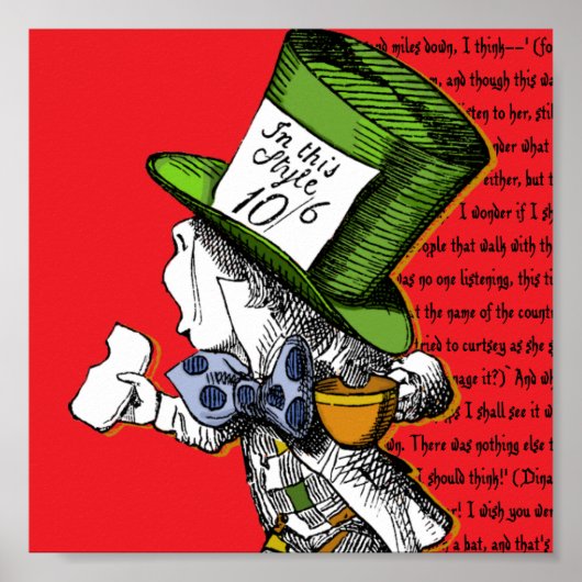 Mad Hatter Poster (Voorkant)