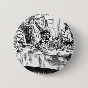 Mad Hatter Ronde Button 5,7 Cm