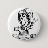 Mad Hatter Ronde Button 5,7 Cm (Voorkant)