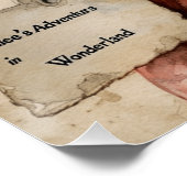 Mad Hatter: Schilderachtige Wonderland eigenaardig Perfect Poster (Hoek)