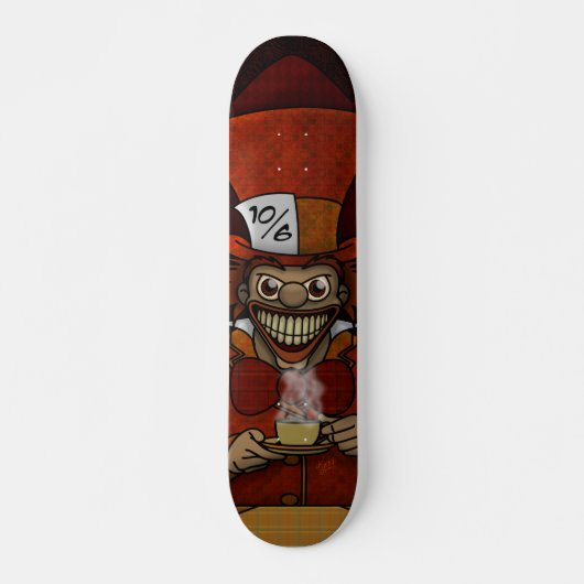 Mad Hatter Skateboard (Voorkant)