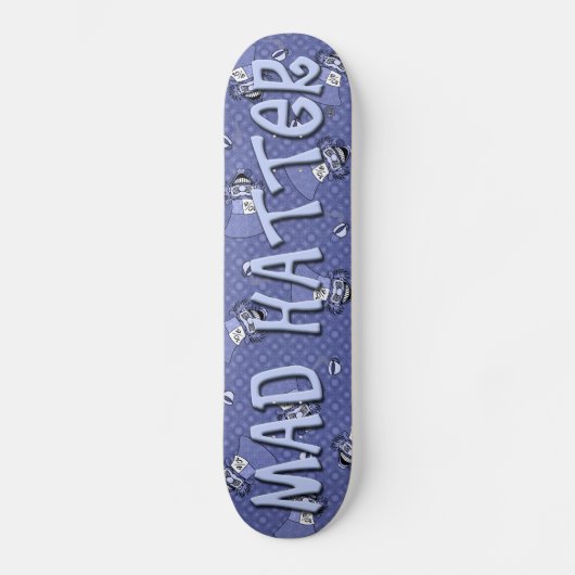 Mad Hatter Skateboard (Voorkant)