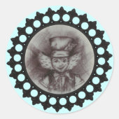 Mad Hatter Sketch Sticker (Voorkant)