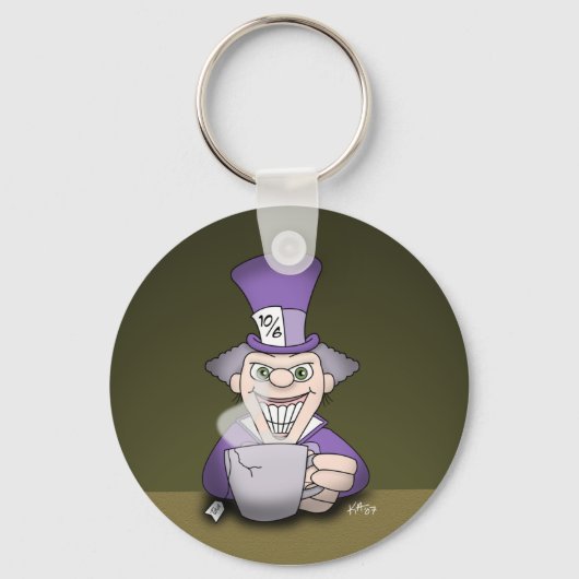 Mad Hatter Sleutelhanger (Voorkant)