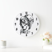 Mad Hatter Speech Wall klok (Huis)