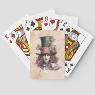 Mad Hatter-speelkaarten Pokerkaarten