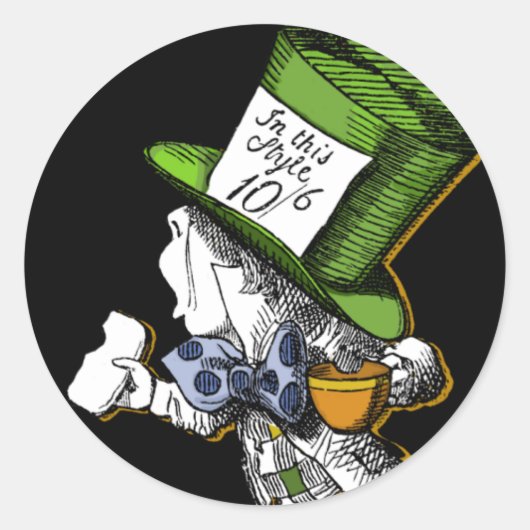 Mad Hatter Stickers (Voorkant)