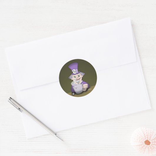 Mad Hatter Stickers (Envelop)