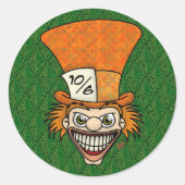 Mad Hatter Stickers Green BG (Voorkant)