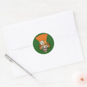 Mad Hatter Stickers Green BG (Envelop)