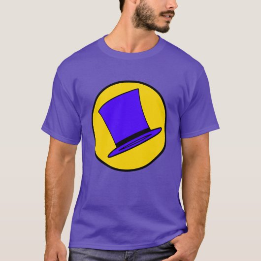 Mad Hatter superheld t-shirt (Voorkant)