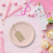 Mad Hatter Tea Party Eet me Label Papieren Bordje (Feest)