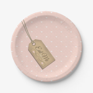 Mad Hatter Tea Party Eet me Label Papieren Bordje