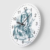 Mad Hatter Tea Party Grote Klok (Hoek)
